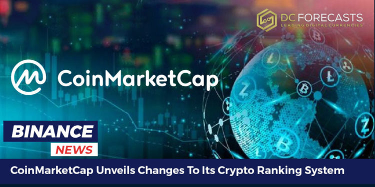 CoinMarketCap Unveils Changes To Its Crypto Ranking System